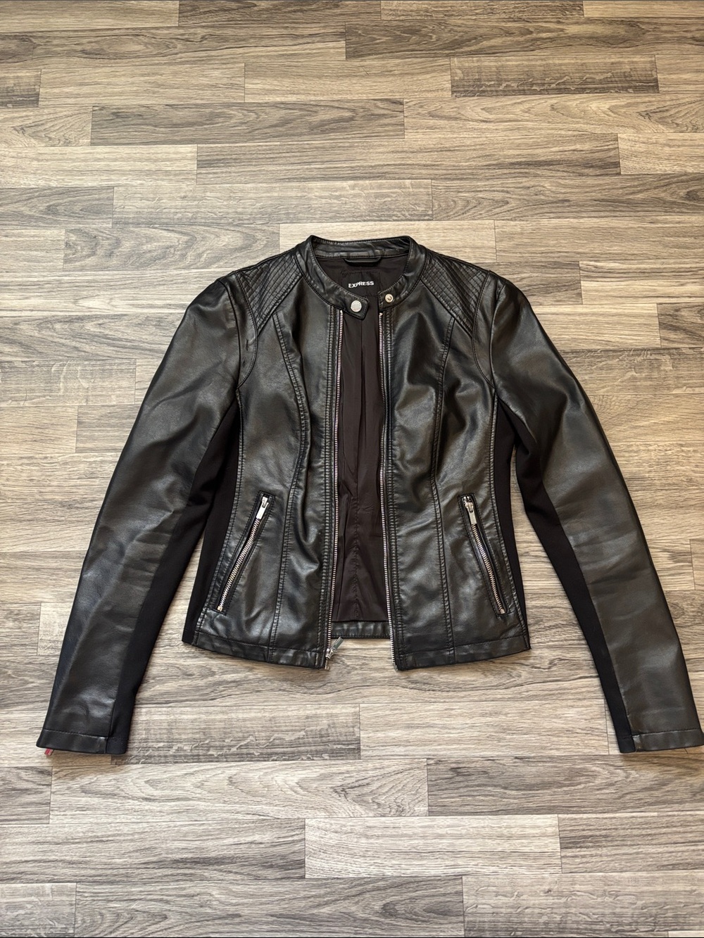 Express faux leather jacket